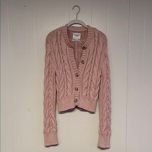 Abercrombie & Fitch Cable Knit Cardigan